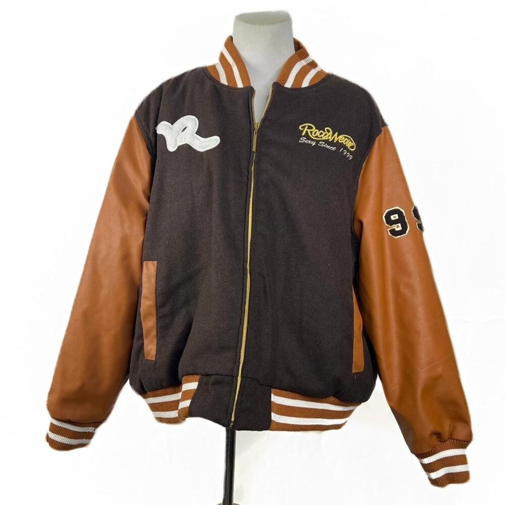 Y2K Rocawear Men's Varsity Jacket